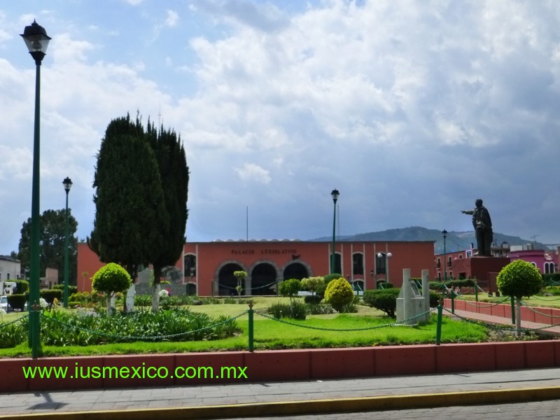 TLAXCALA, México. Cd. de Tlaxcala Centro; el Palacio Legislativo