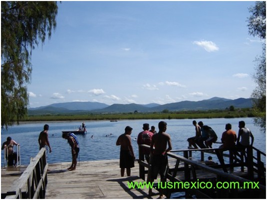 San Luis Potosí, México. Río Verde, Laguna de la Media Luna.