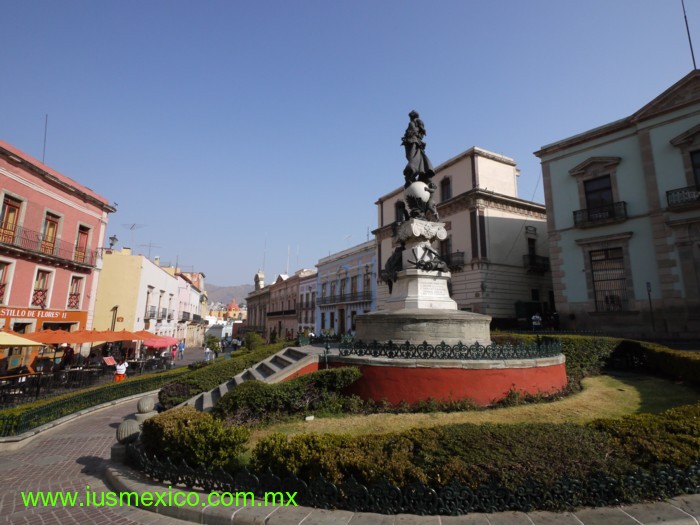 Estado de Guanajuato, México. Cd. de Guanajuato; Plaza de la Paz.