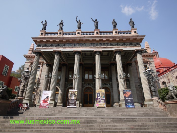 Estado de Guanajuato, México. Cd. de Guanajuato; Teatro Juárez.