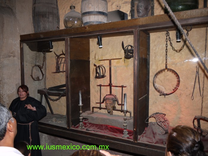 Estado de Guanajuato, México. Cd. de Guanajuato; Museo "Ex Hacienda del Cochero", Galeras de la Inquisición.